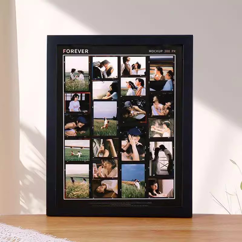 電影質感膠片相框，寵物/寶寶/情侶/寫真/全家福等都可以來圖客製~