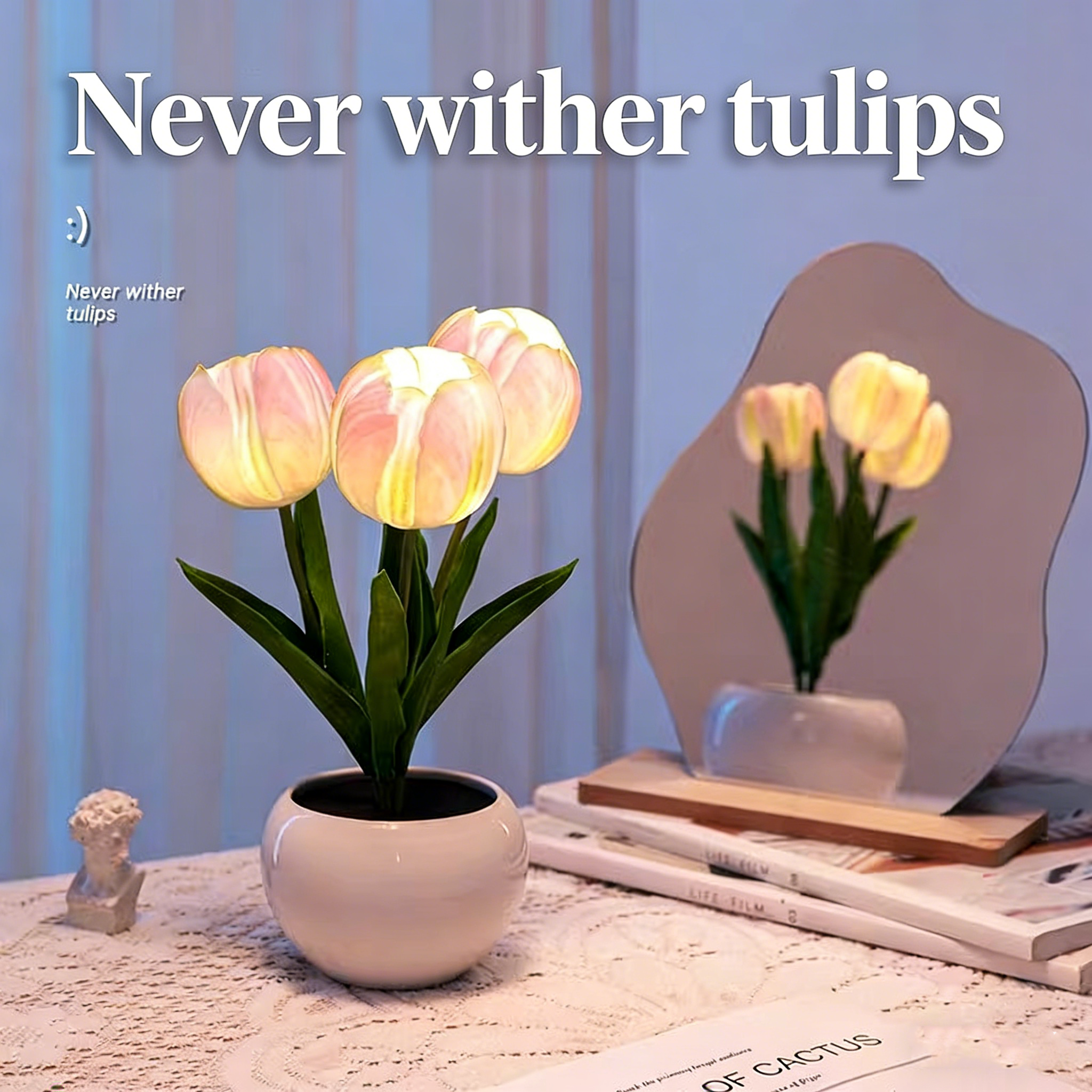 🌷Tulip Flower Ambient Night Light
