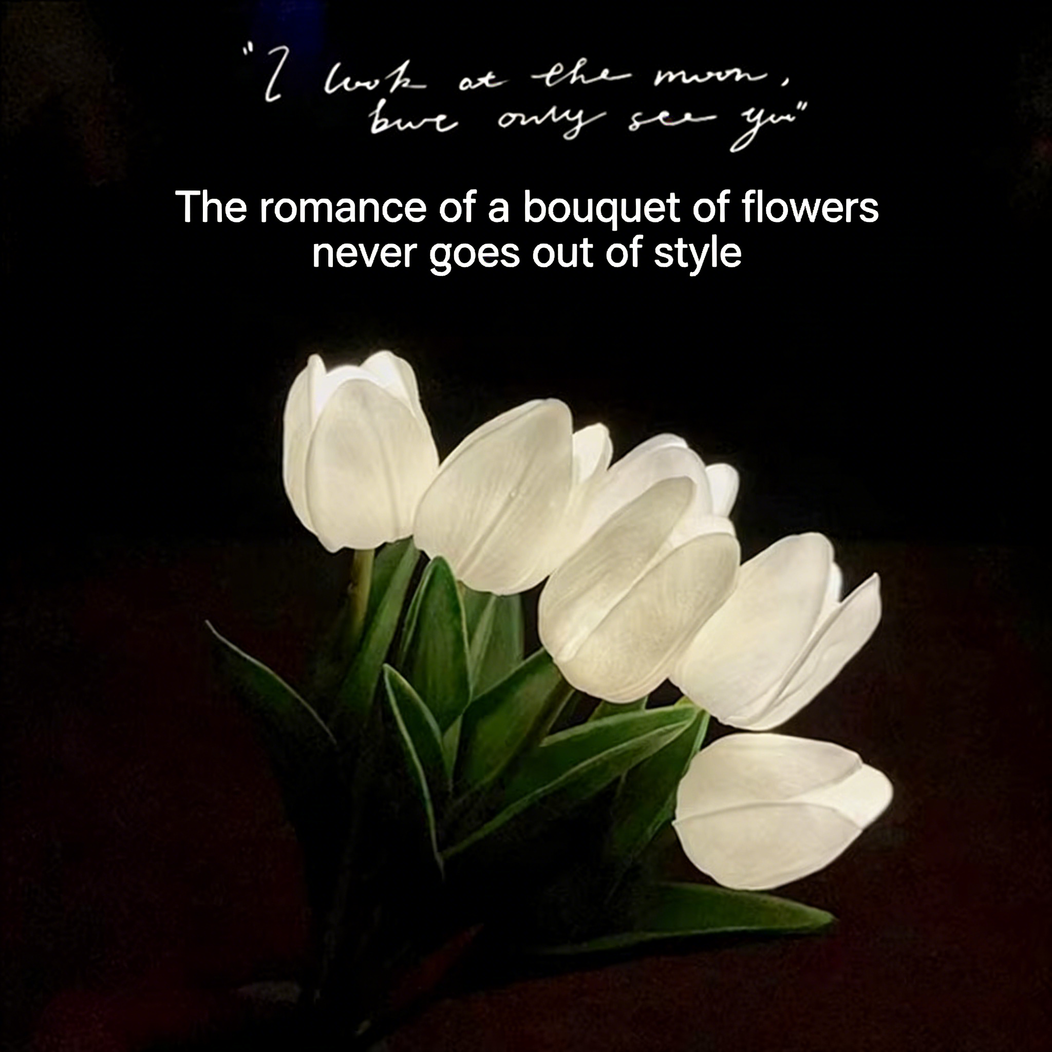 🌷Tulip Flower Ambient Night Light