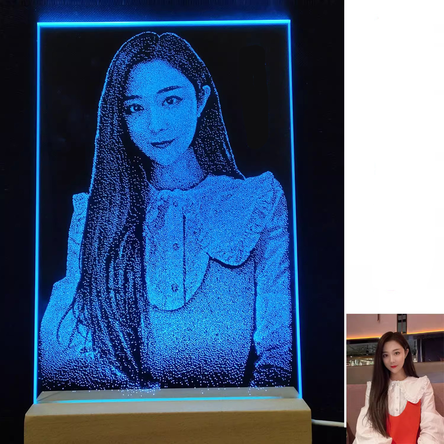 🔨照片客製非遺手作錘子琉璃畫，寵物/寶寶/情侶/寫真/全家福等都可以來圖客製~