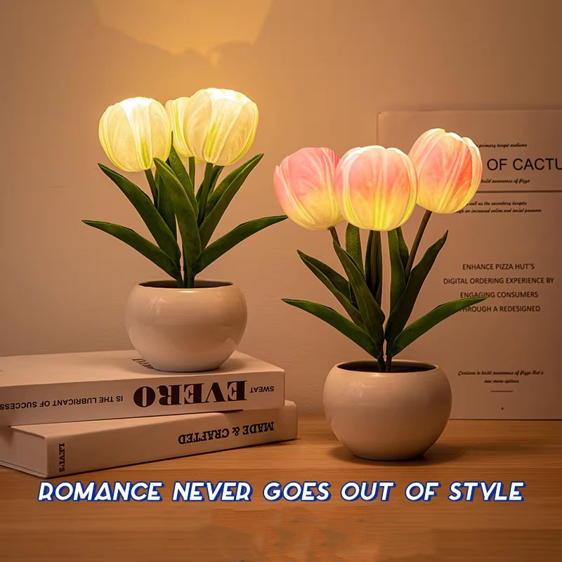 🌷Tulip Flower Ambient Night Light