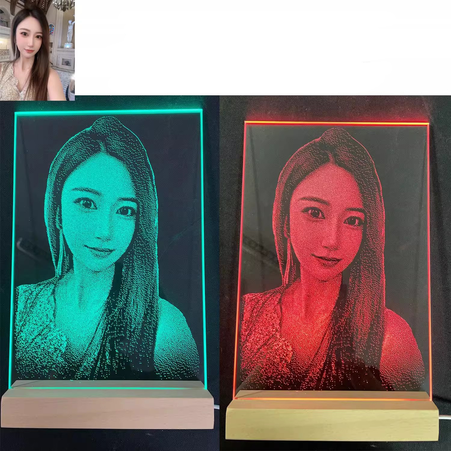 🔨照片客製非遺手作錘子琉璃畫，寵物/寶寶/情侶/寫真/全家福等都可以來圖客製~