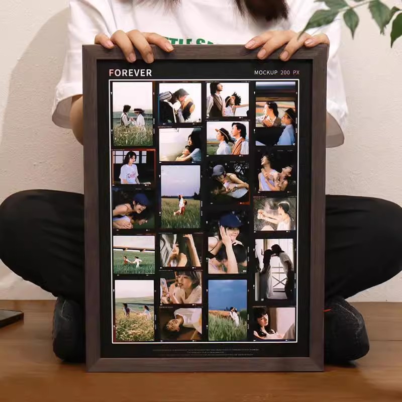 電影質感膠片相框，寵物/寶寶/情侶/寫真/全家福等都可以來圖客製~