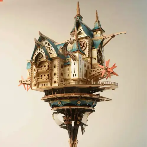 Castle in the Sky DIY Book Nook Kit 🪐☁️