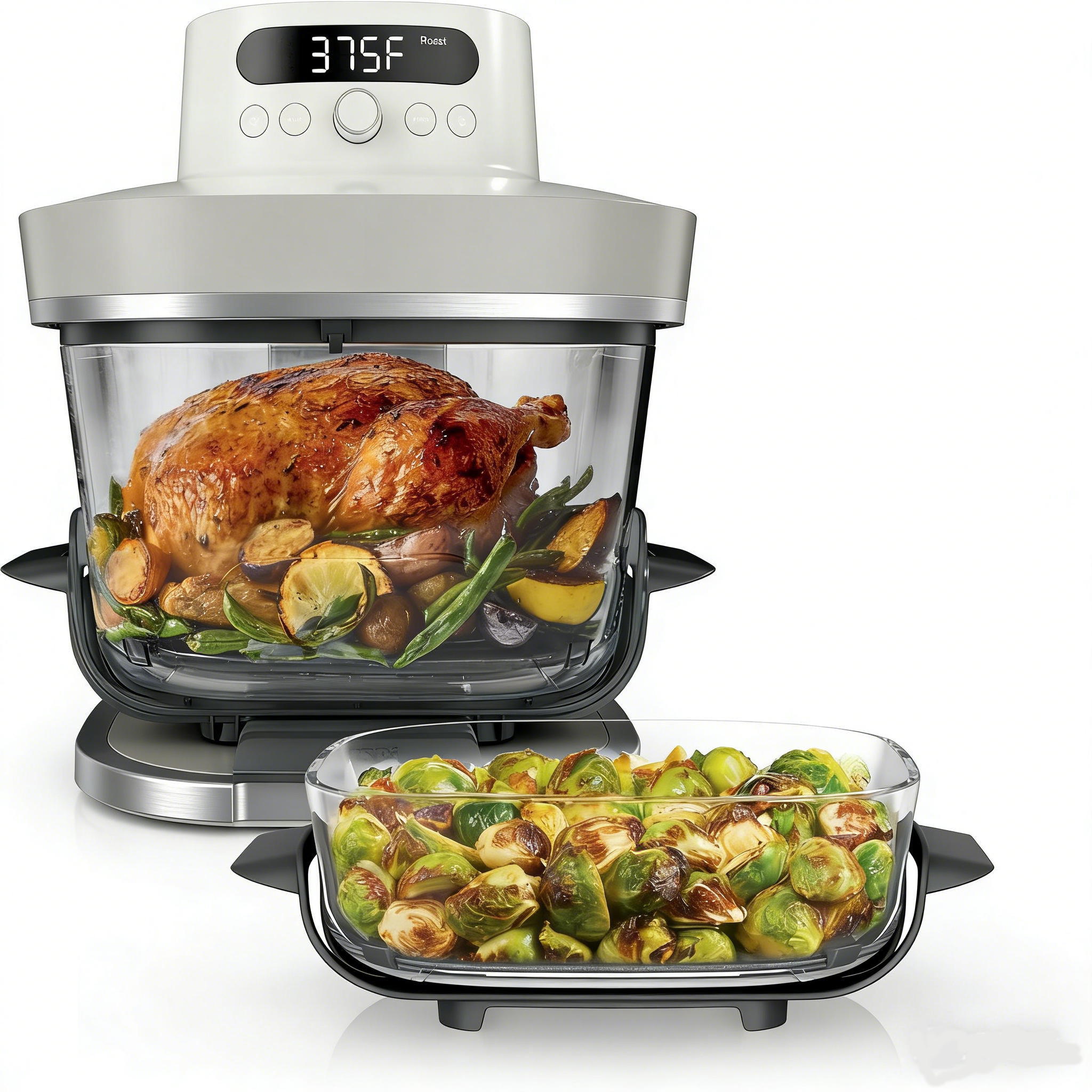 🏠 6-in-1 Glass Air Fryer | Healthy, Versatile Kitchen Essential 🥘