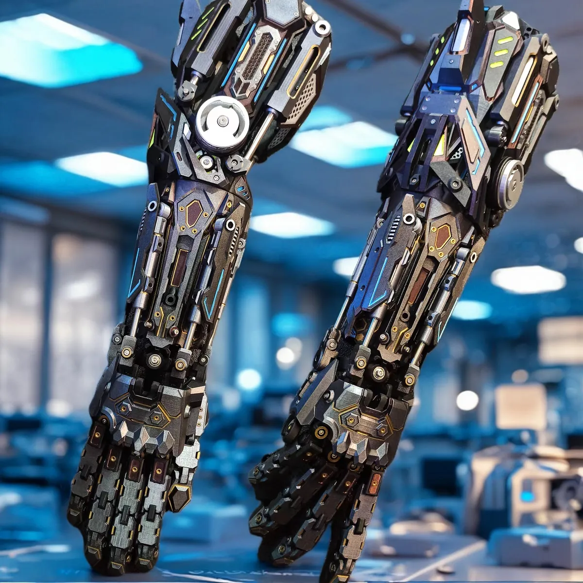 🤖 3D Printed Exoskeleton Arm Armor | Pre-Order Your Cyberpunk Future