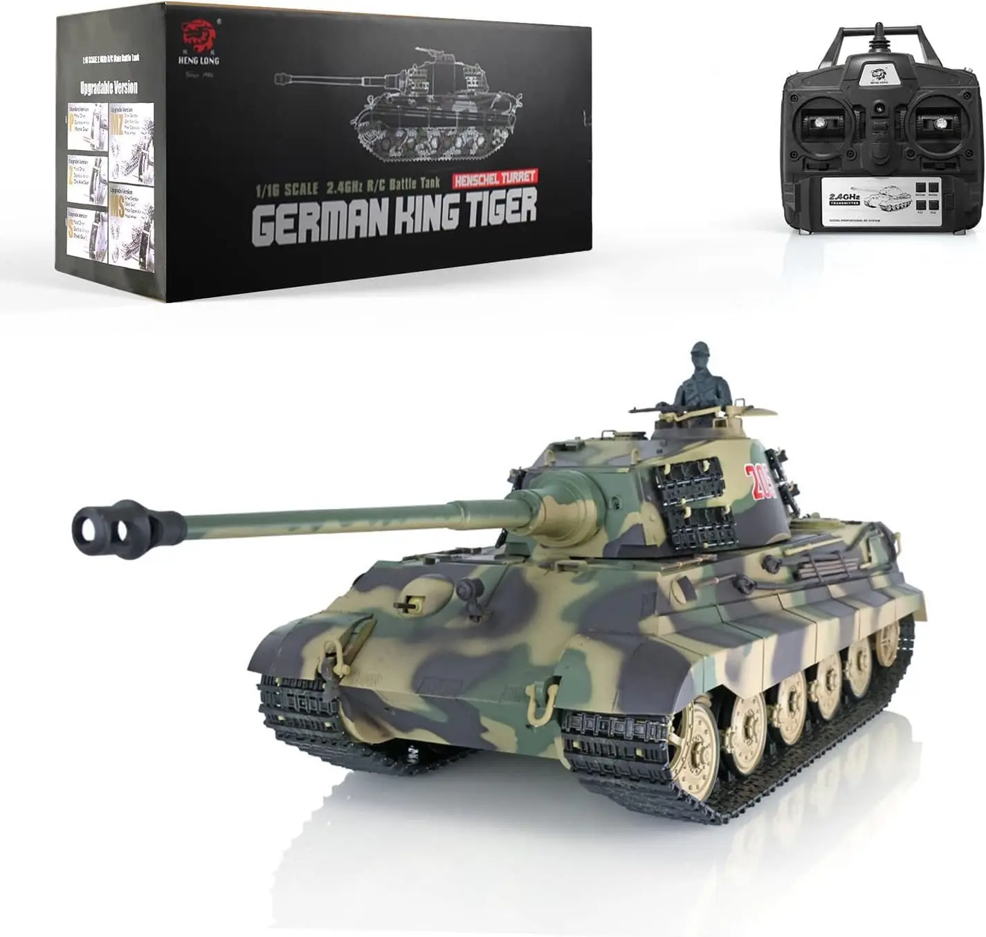 RTR German Tiger | Metal RC Tank Shoots BBs 🐯
