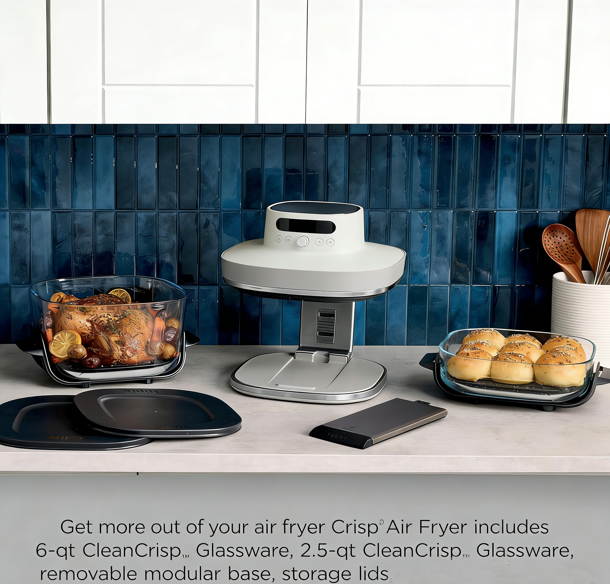 🏠 6-in-1 Glass Air Fryer | Healthy, Versatile Kitchen Essential 🥘