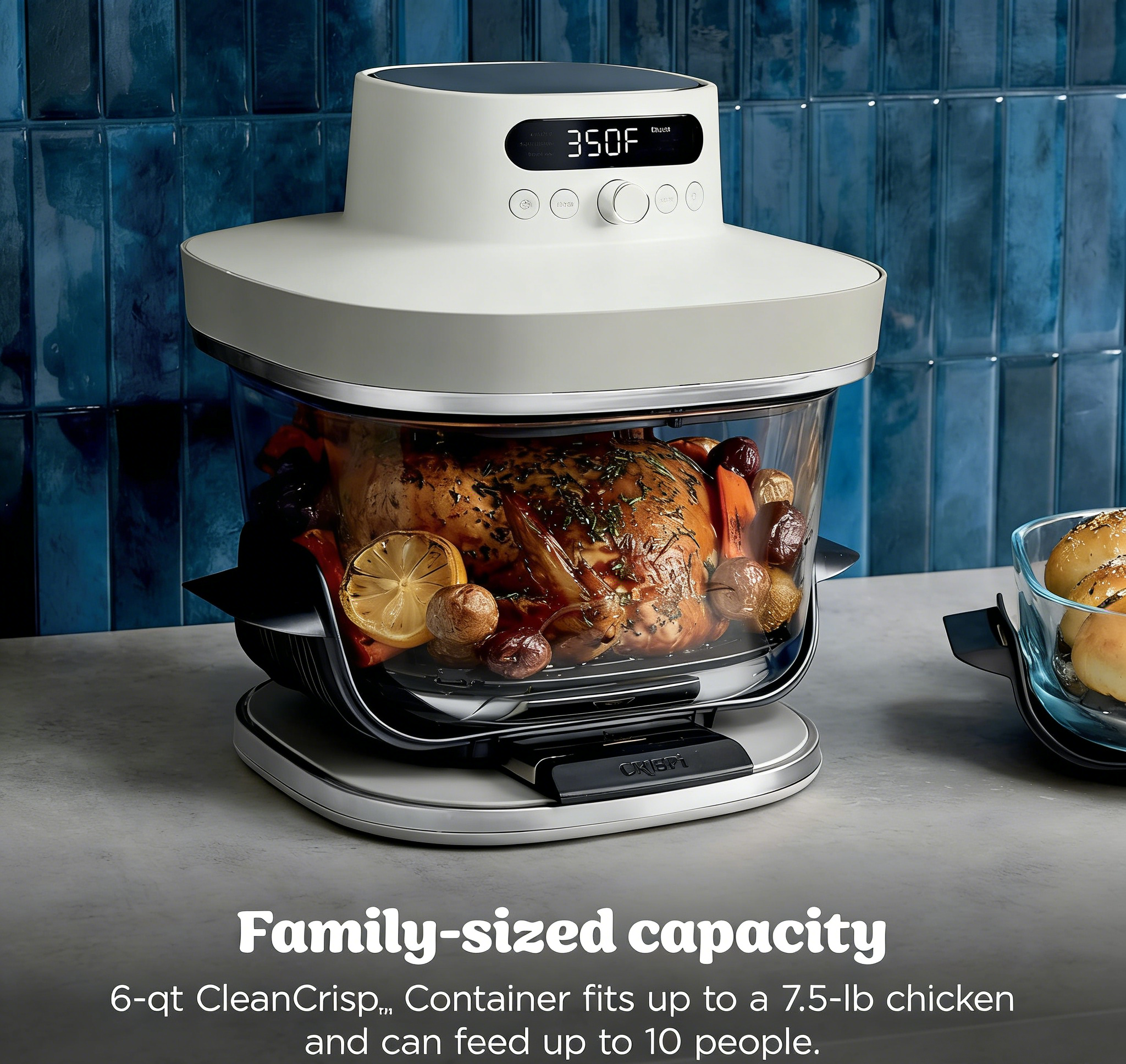 🏠 6-in-1 Glass Air Fryer | Healthy, Versatile Kitchen Essential 🥘