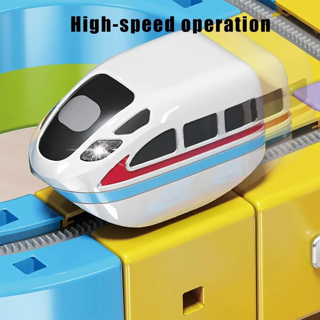 🚂Magic Track Cube Train Playset🧲