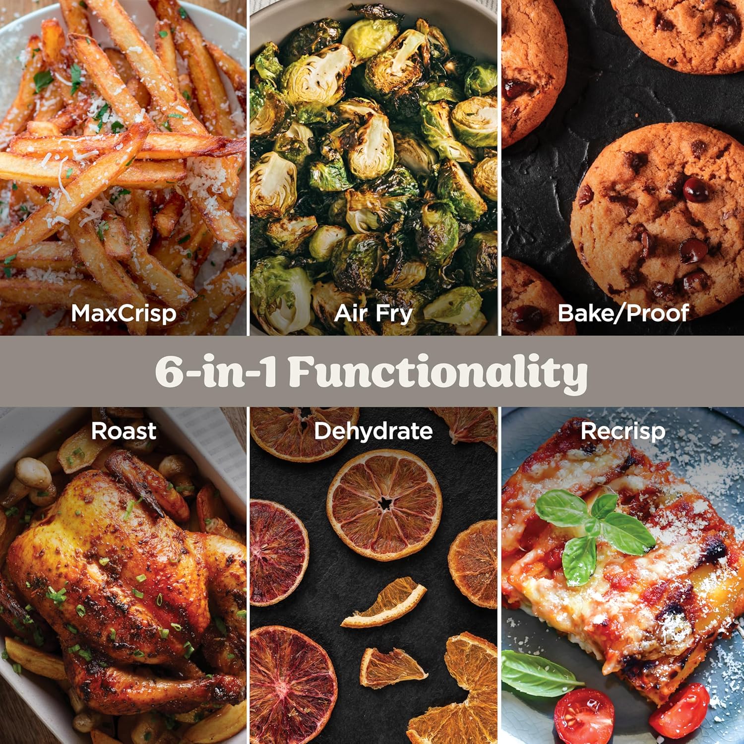 🏠 6-in-1 Glass Air Fryer | Healthy, Versatile Kitchen Essential 🥘