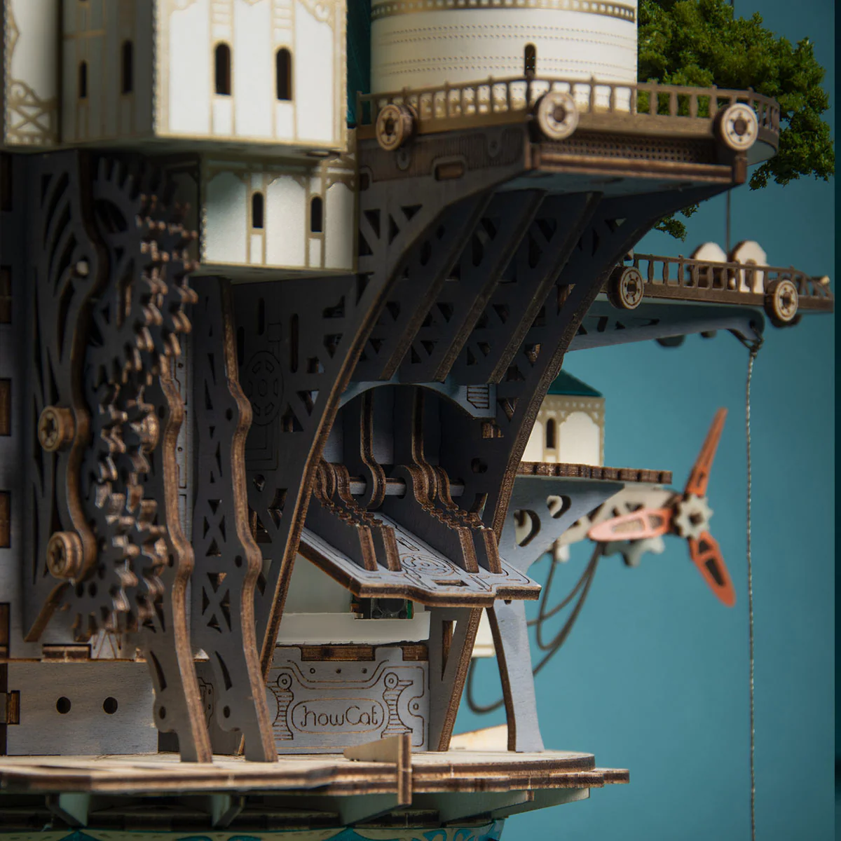 Castle in the Sky DIY Book Nook Kit 🪐☁️