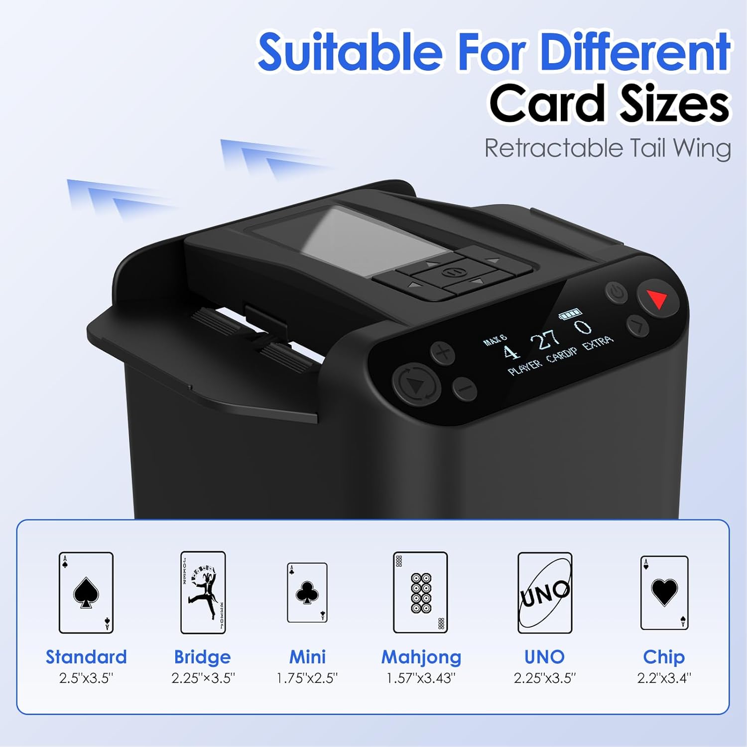 2-in-1 Automatic Card Shuffler & Dealer 🎰