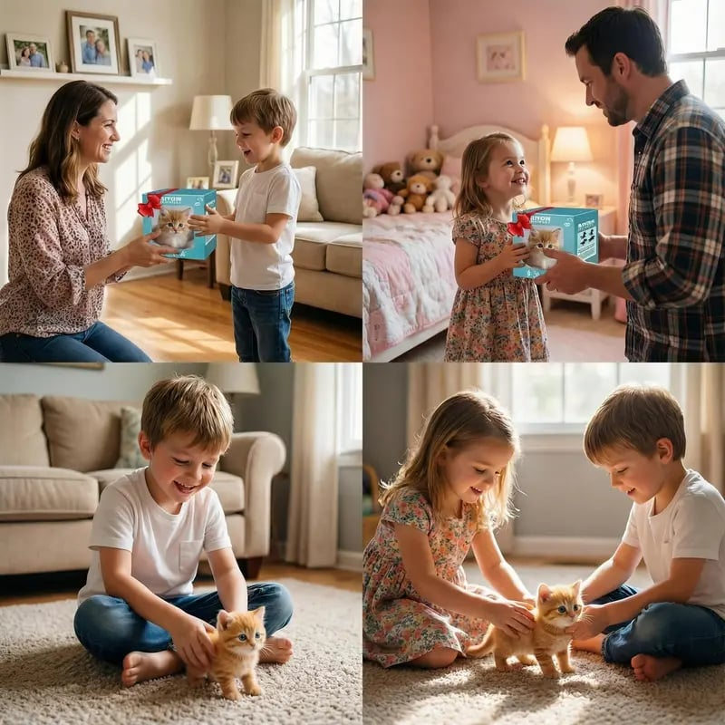 Interactive Robot Kitten🐱