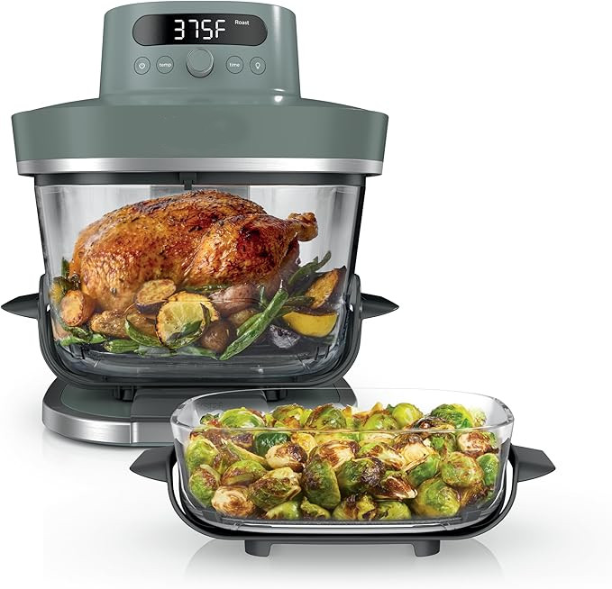 🏠 6-in-1 Glass Air Fryer | Healthy, Versatile Kitchen Essential 🥘