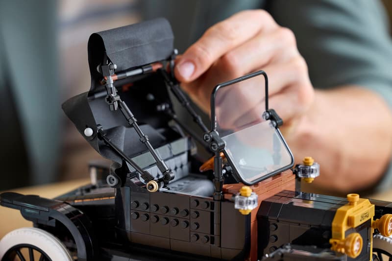 🚗✨ 1910s Vintage Classic Car Adult Model Building Set