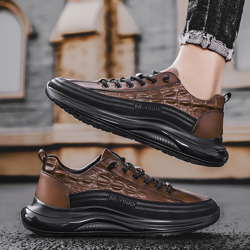 2025 pure handmade crocodile leather men's shoes