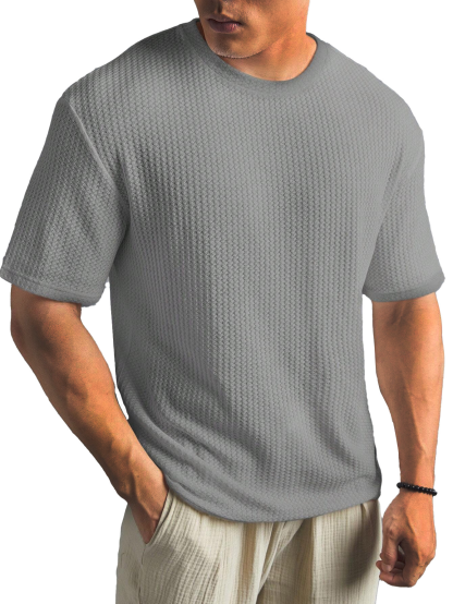 Men's Summer Casual Versatile Stylish Short-sleeve T-shirt
