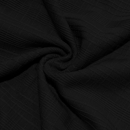 Linen-look Slubbed Loose-fit Breathable Sports Casual V-neck Short-sleeved Top