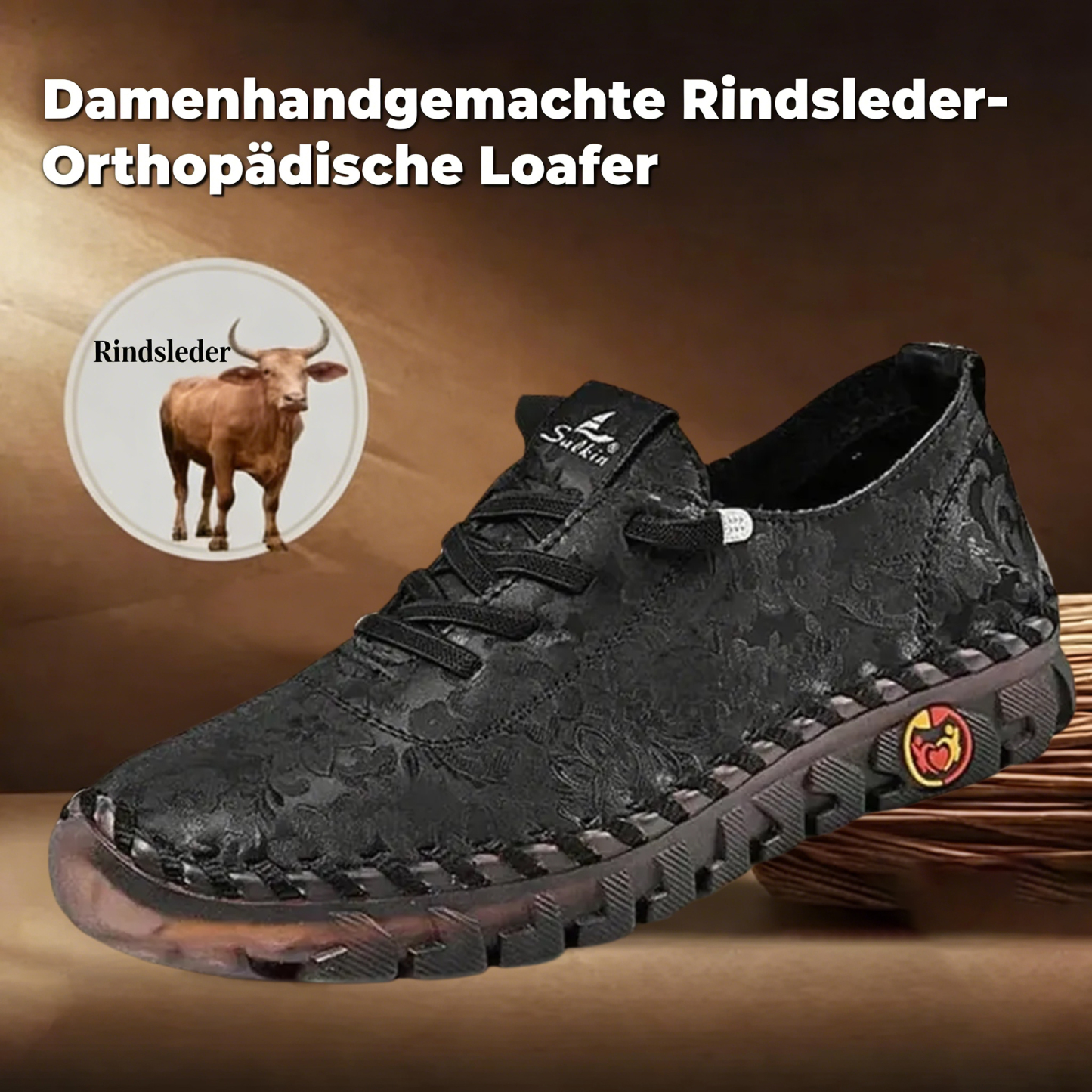 🔥Letzter Tag 70 % Rabatt🔥Bequeme, rutschfeste orthopädische Wanderschuhe für Damen mit weicher Sohle