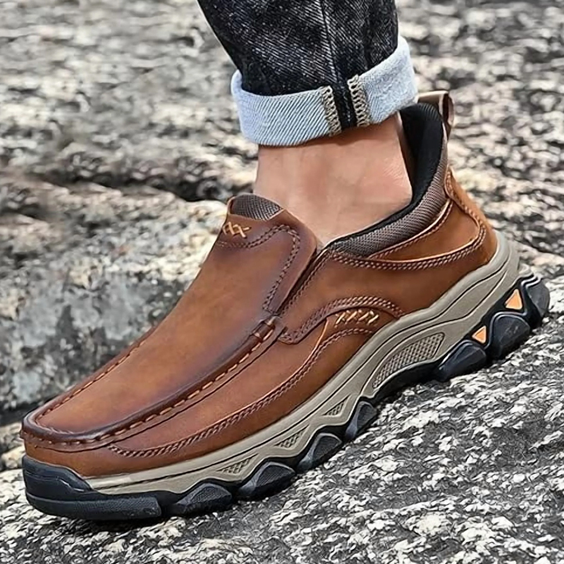 ⏰ Letzter Tag! 70 % Rabatt 🔥 Handgefertigte orthopädische Herren-Wanderstiefel aus Rindsleder