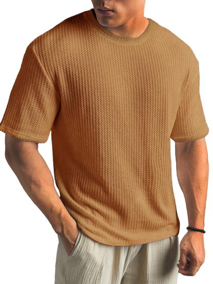 Men's Summer Casual Versatile Stylish Short-sleeve T-shirt