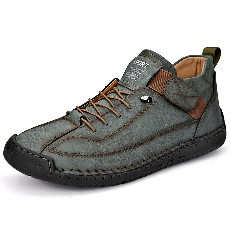 🔥Bestseller 2026💥Herren-Lederstiefel im Mid-Top-Stil