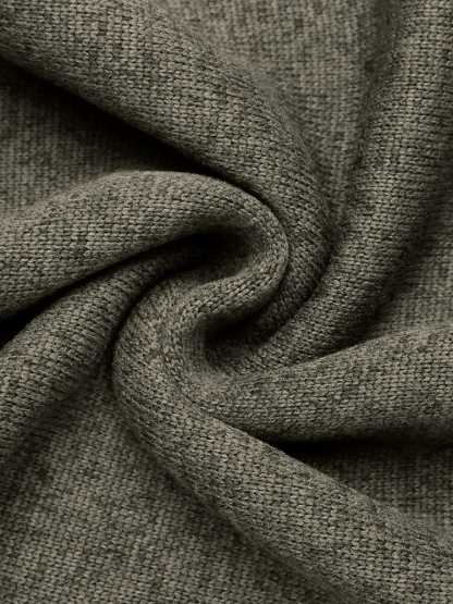 Thermal Fleece Henley Sweatshirt