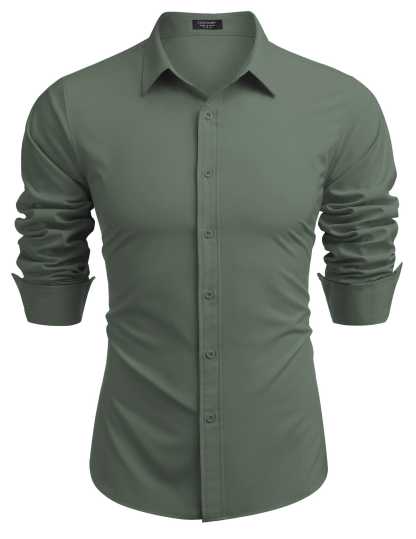 Casual Regular Fit Dress Shirt