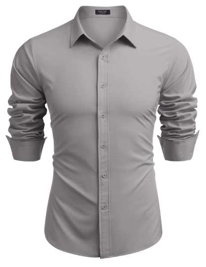 Casual Regular Fit Dress Shirt