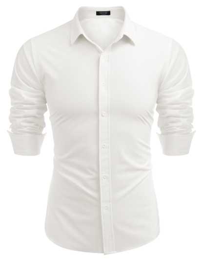 Casual Regular Fit Dress Shirt