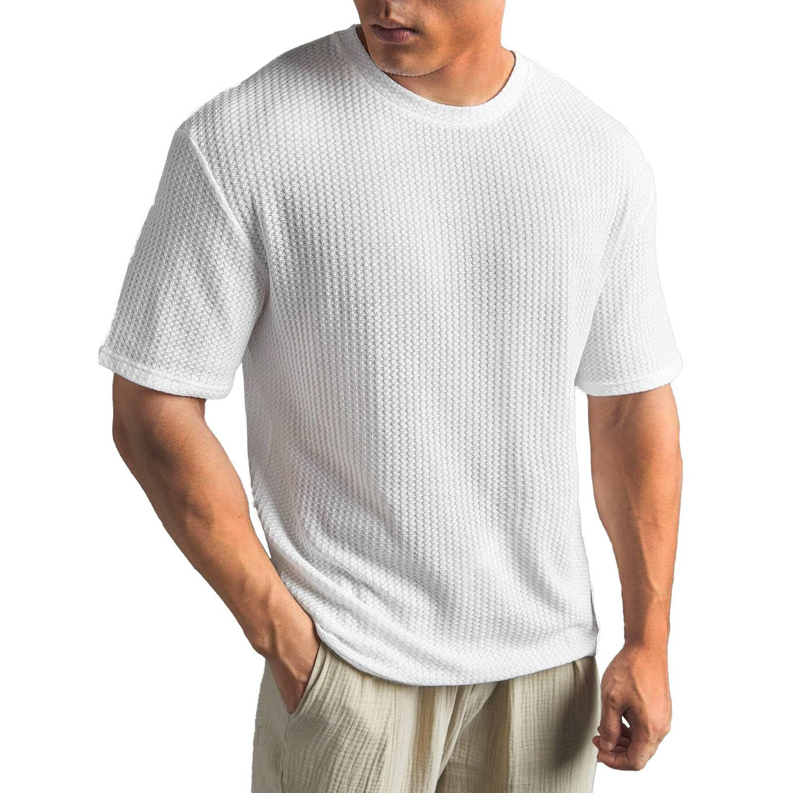 Men's Summer Casual Versatile Stylish Short-sleeve T-shirt