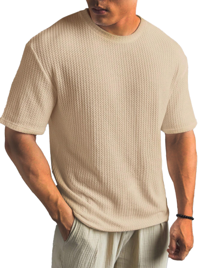 Men's Summer Casual Versatile Stylish Short-sleeve T-shirt