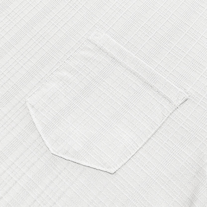 Linen-look Slubbed Loose-fit Breathable Sports Casual V-neck Short-sleeved Top