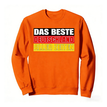 Damen & Herren - Das Beste Deutschland aller Zeiten. Bundestag, Präsident. Sweatshirt