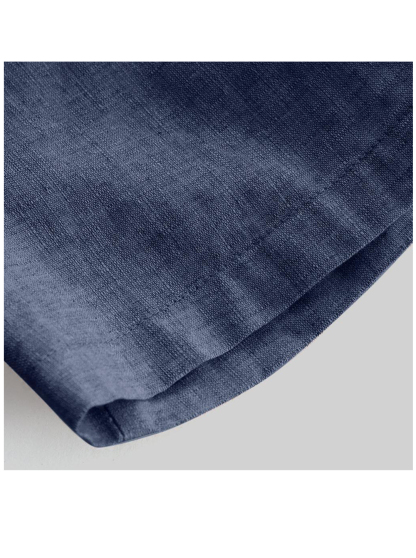Brandon Slub Cotton And Linen Short-sleeved Shirt