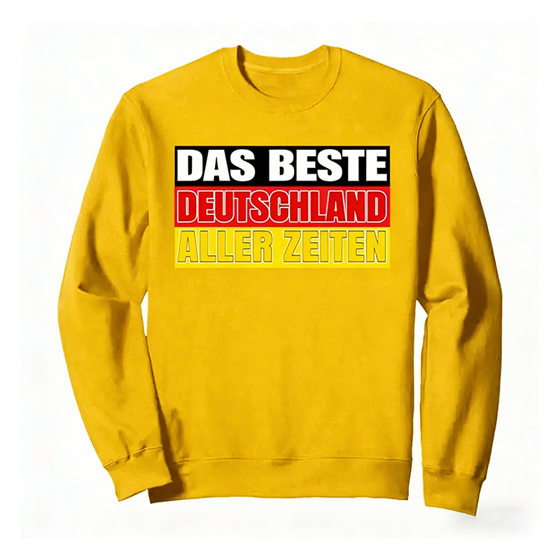 Damen & Herren - Das Beste Deutschland aller Zeiten. Bundestag, Präsident. Sweatshirt