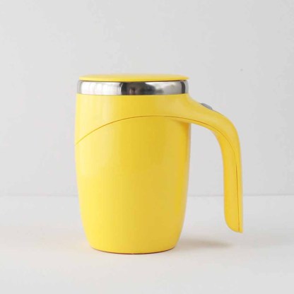 SAY GOODBYE TO CLUMPS & COLD SIPS!The Mug That Mixes Your Drink FOR YOU — Like Magic