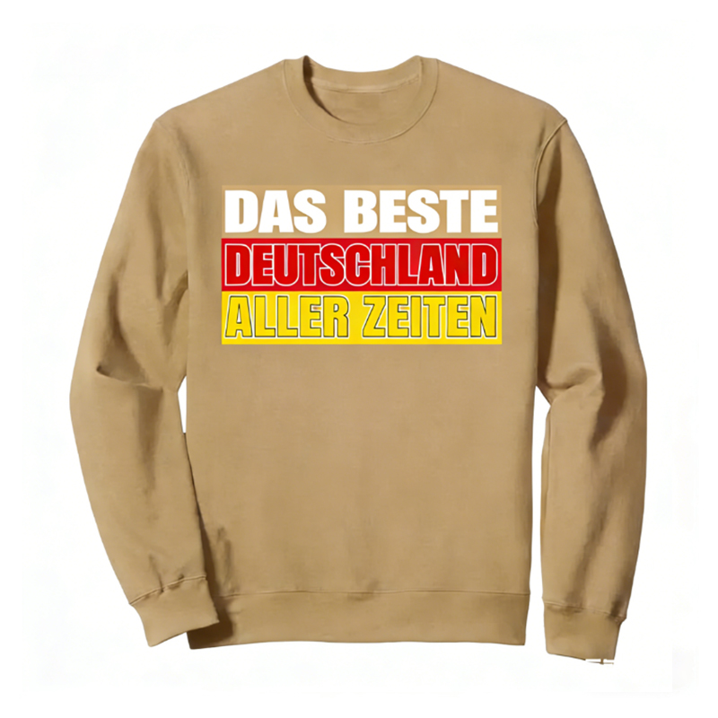 Damen & Herren - Das Beste Deutschland aller Zeiten. Bundestag, Präsident. Sweatshirt