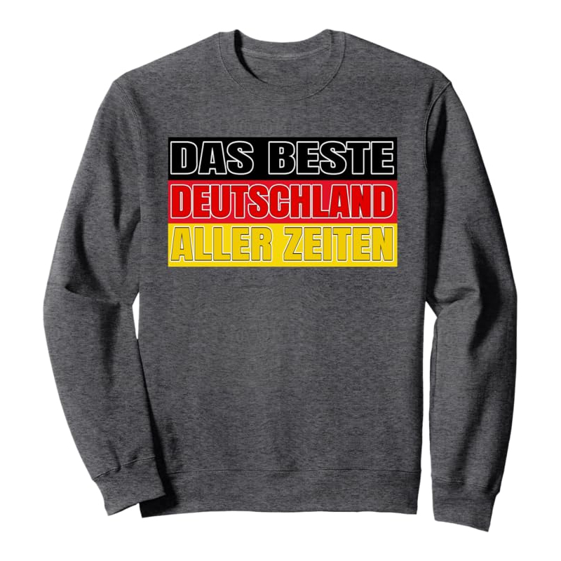 Das Beste Deutschland aller Zeiten. Bundestag, Präsident. Sweatshirt