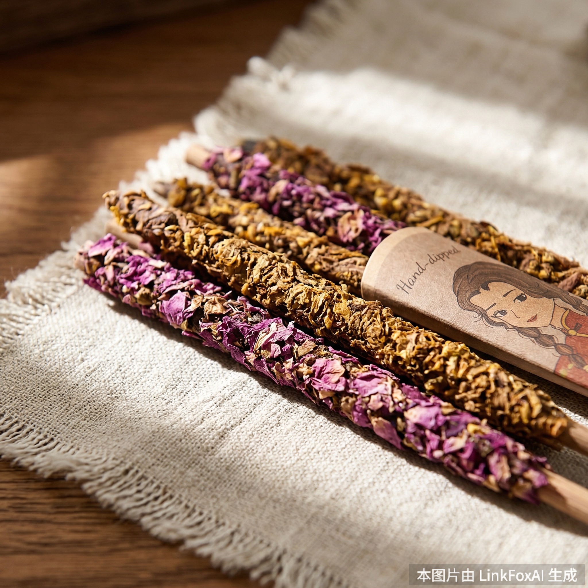 Natural Rose Petal & Osmanthus Incense Sticks