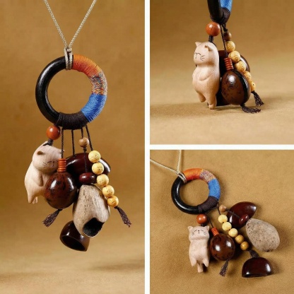 Natural Seed Pod Rattle Blessing & Graduation Gift