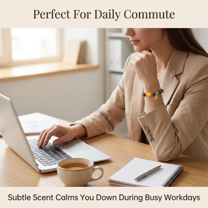 Five Elements Herbal Aromatherapy Prayer Bead Bracelet