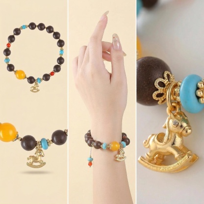 Five Elements Herbal Aromatherapy Prayer Bead Bracelet