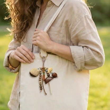 Natural Amethyst Rattle, Citrine Bell, Crystal Rough Stone Magic Wand & Energy Healing Ornament