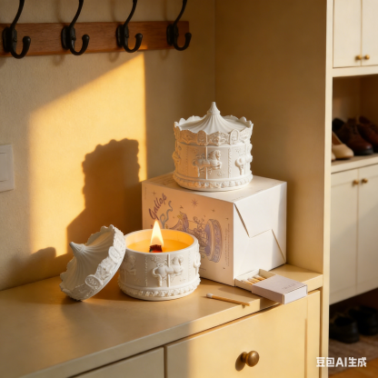 Carousel Aromatherapy Candle