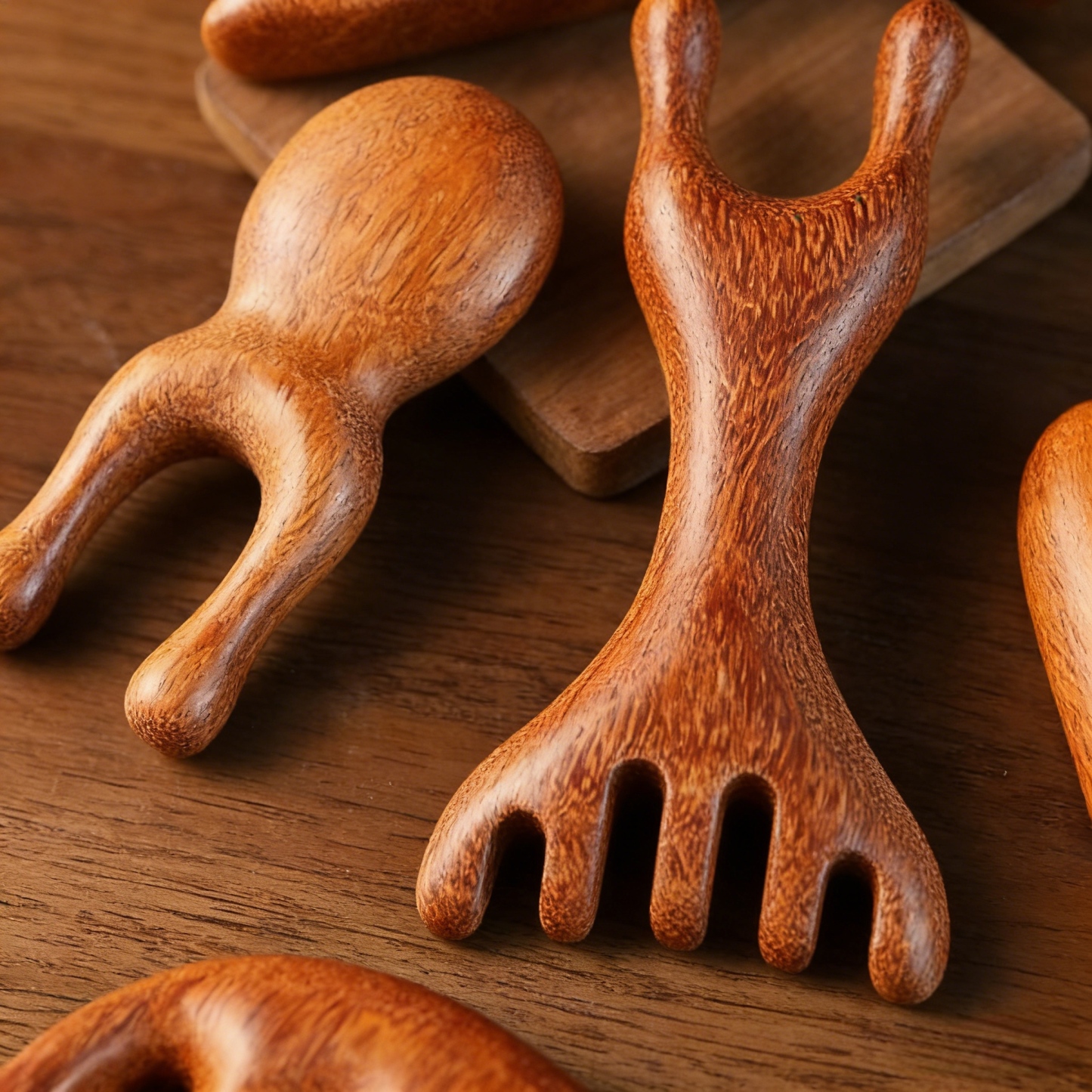 Sandalwood Acupressure Scalp & Meridian Massage Comb