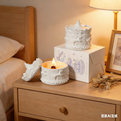 Carousel Aromatherapy Candle