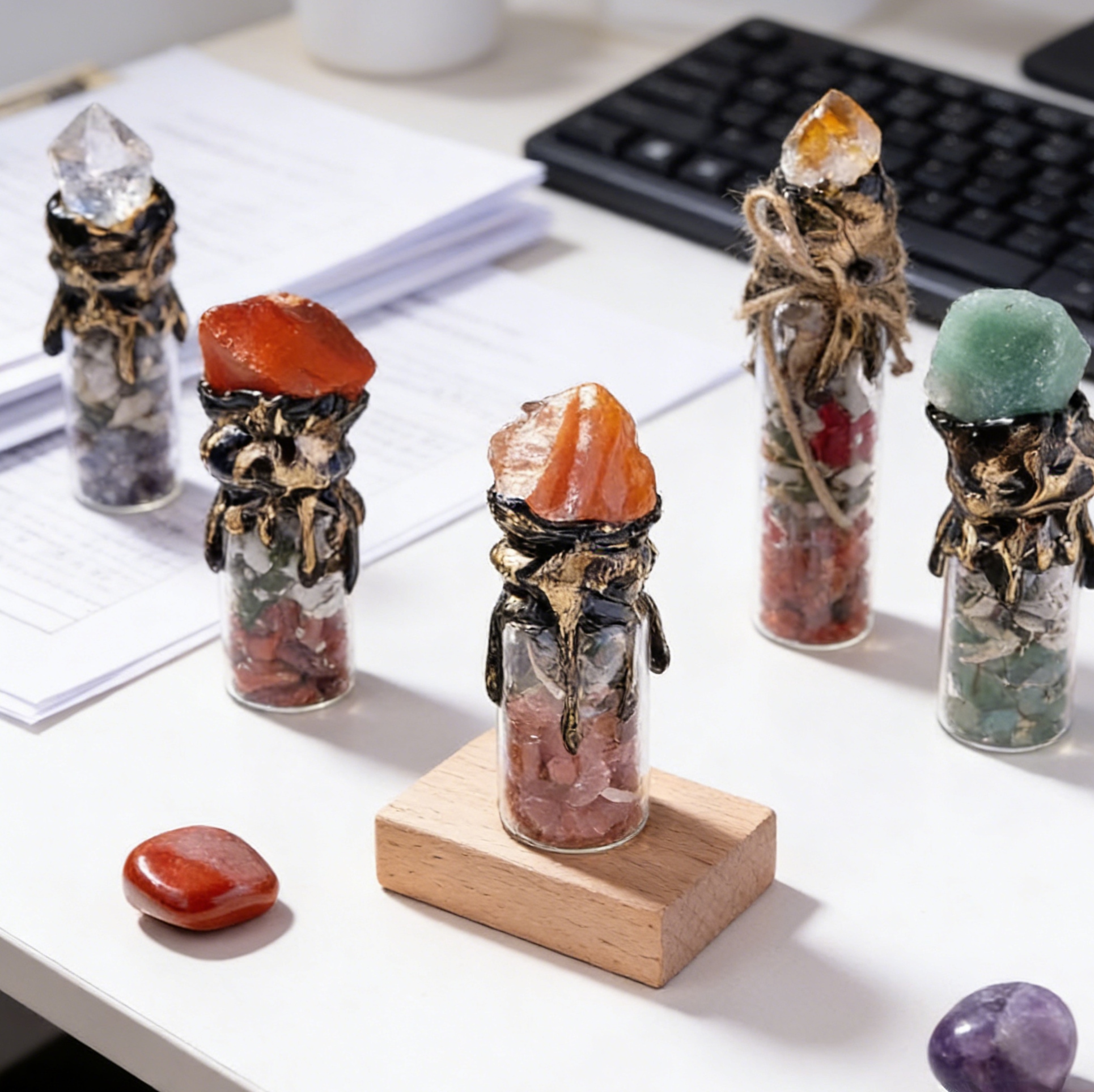 Crystal & Herb Energy Vial