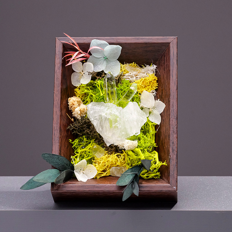 Ocean Echo Floral Frame
